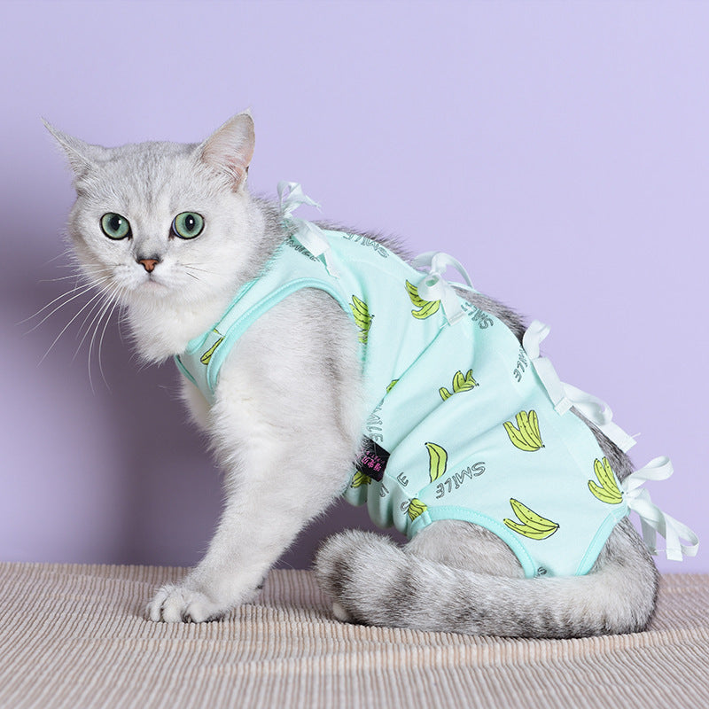 Anti-bite And Anti-licking Pet Clothes For Cats Sterilization