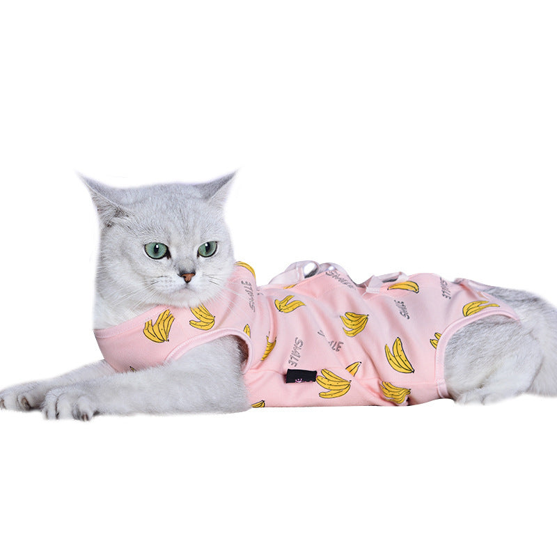 Anti-bite And Anti-licking Pet Clothes For Cats Sterilization