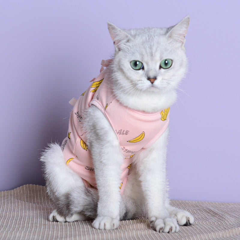 Anti-bite And Anti-licking Pet Clothes For Cats Sterilization