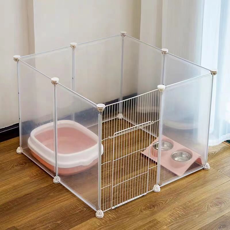 Dog Pen Indoor Dog Cage Small Medium Dog Home Isolation Door Pet