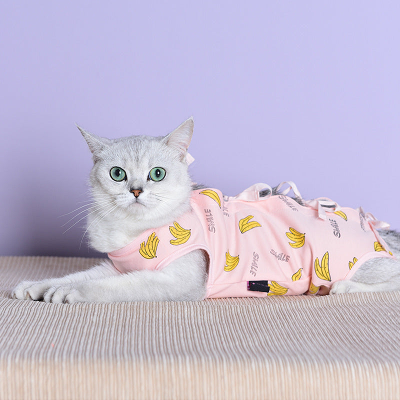 Anti-bite And Anti-licking Pet Clothes For Cats Sterilization