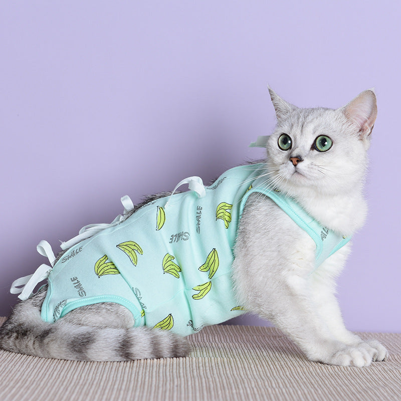 Anti-bite And Anti-licking Pet Clothes For Cats Sterilization