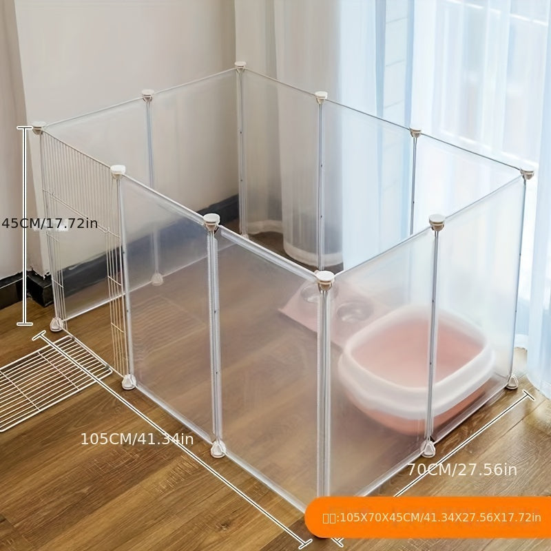Dog Pen Indoor Dog Cage Small Medium Dog Home Isolation Door Pet