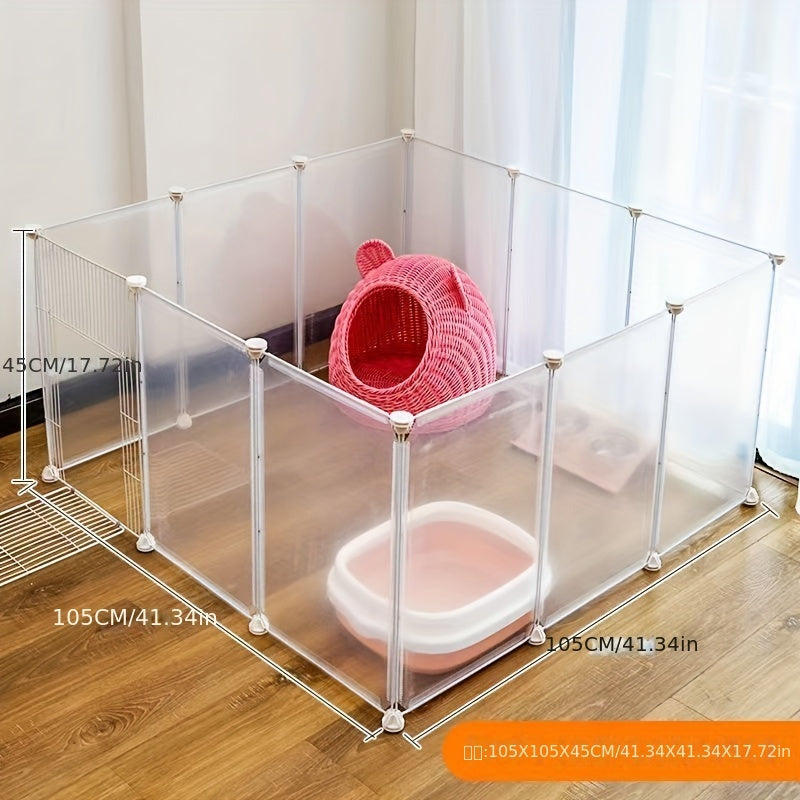 Dog Pen Indoor Dog Cage Small Medium Dog Home Isolation Door Pet