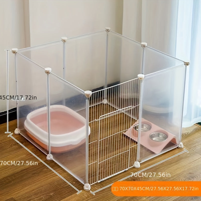 Dog Pen Indoor Dog Cage Small Medium Dog Home Isolation Door Pet